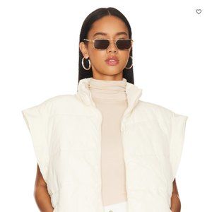 Zip Off Sleeve Puffer Jacket